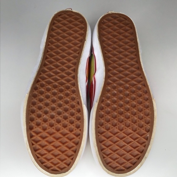 Vans Slip On Rainbow Glitter Sneakers Size 5.5 - Picture 9 of 10